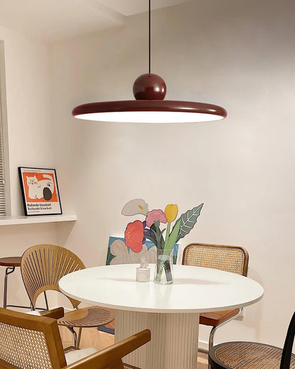 Round Flush Mount LED Ceiling Light Fixture with Adjustable Color Temperature for Kitchen Island Dining Room Bedroom Living Room Modern Indo