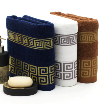 Aurelia Towel Set - Cotton Bath Towel Sets, Durable Terry Weave, 2 Pieces