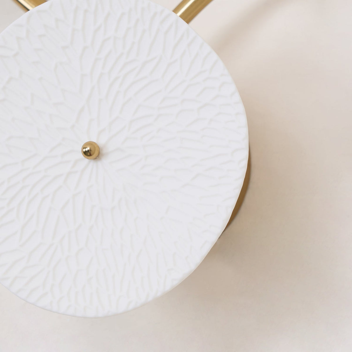Ceramic Petal Wall Sconce Sculptural Multi-Light Fixture Hardwire Installation for Bedroom Living Room Hallway Modern Artistic Decor