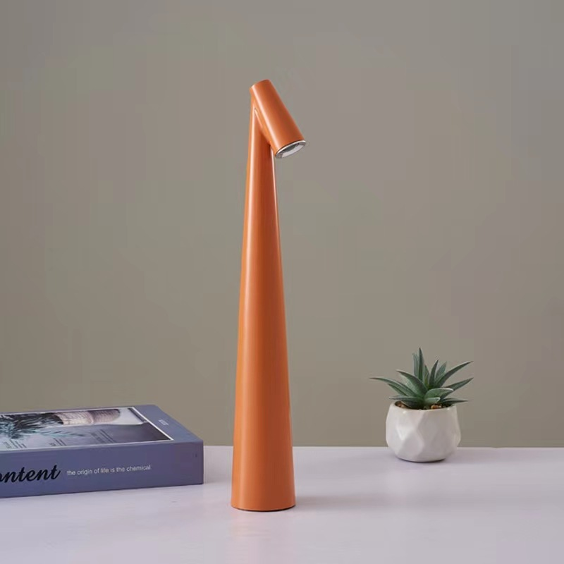Rechargeable LED Desk Lamp 14 Inch Aluminum Portable Light for Nightstand Office Study Room Wireless Illumination 3000K
