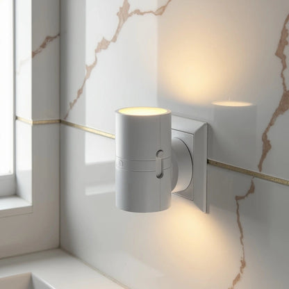 Lumora | Smart Dimmable LED Night Light with Dusk-to-Dawn Sensor | Adjustable Brightness for Safe Navigation