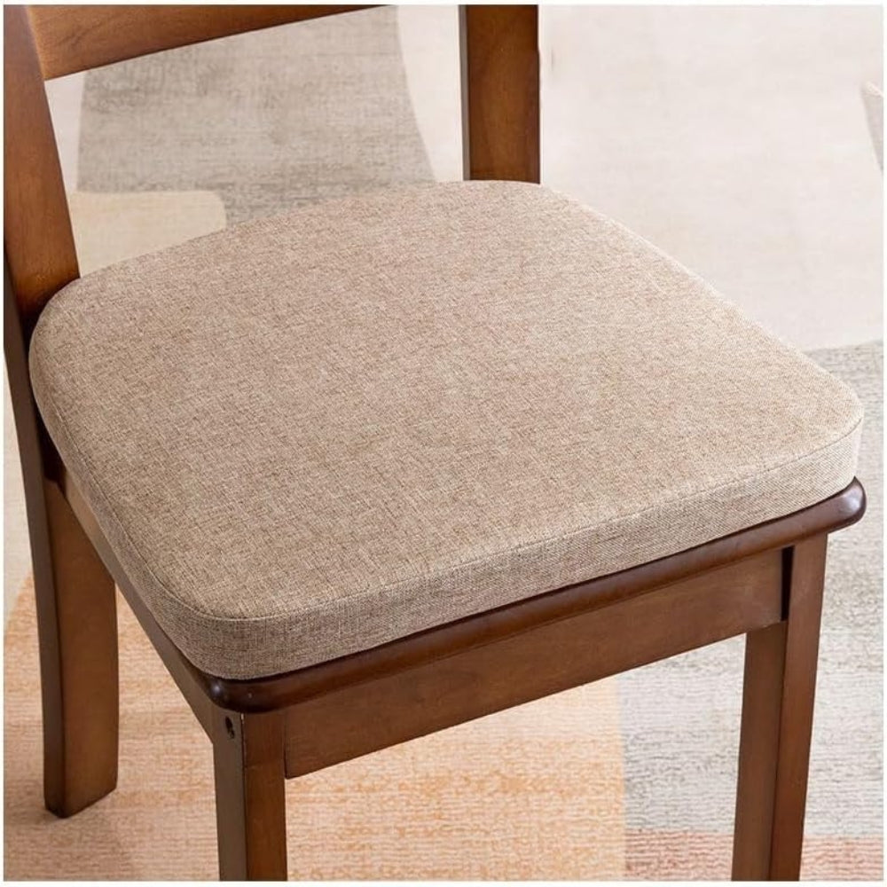 Lunari Chair Cushion - Microfiber Blend, Tufted Design for Dining and Patio Chairs