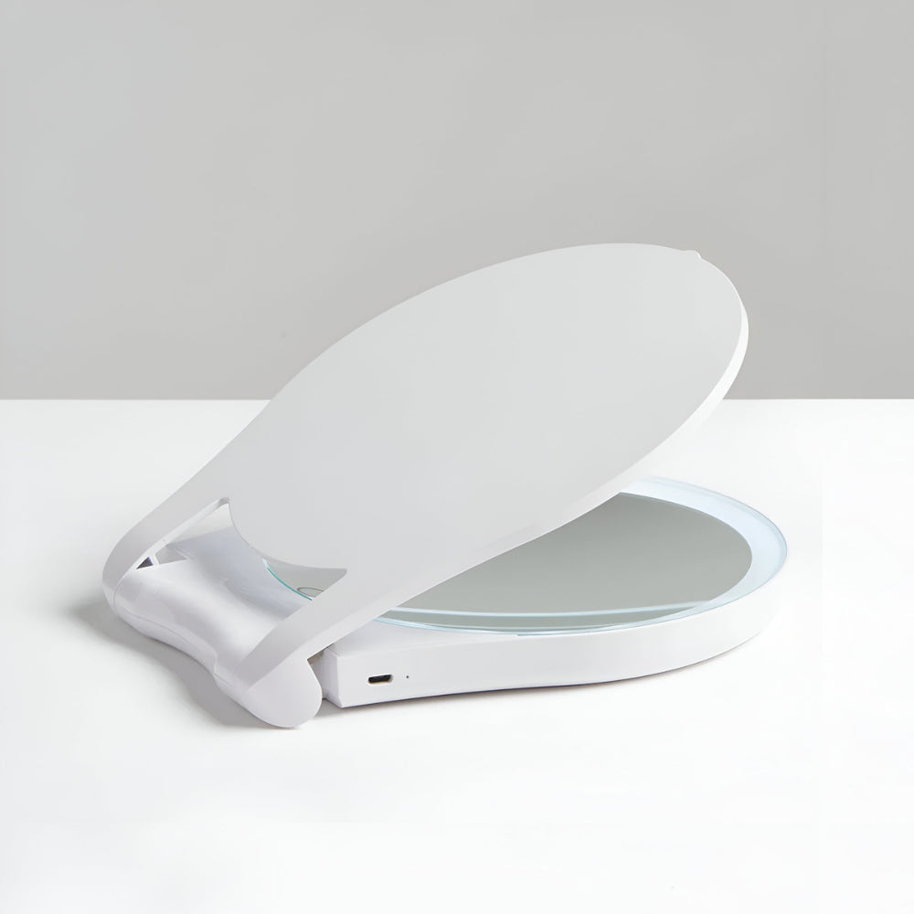 Versatile Makeup Mirror | 10X Magnification with LED Lights | Compact Design for Travel