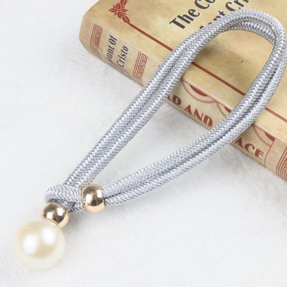 Lustra Curtain Tiebacks - Faux Pearl, Adjustable Holdbacks for Elegant Drapery
