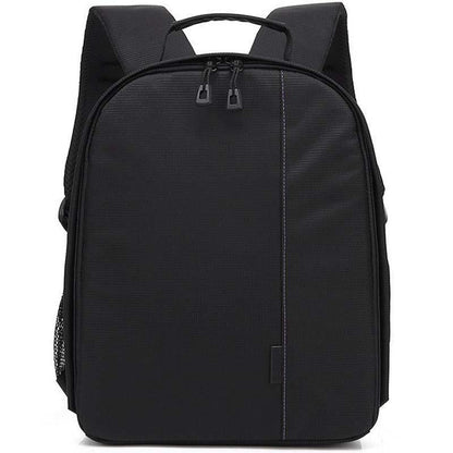 Camera Backpack Compact Adjustable Padded Dividers & Double Zippers