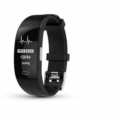 Continuous Blood-Pressure & Heart-Rate Smartwatch