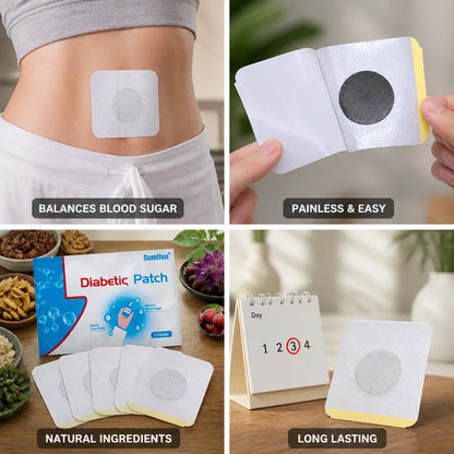 Diabetic Patch Navel Blood Sugar Support 6-Pack