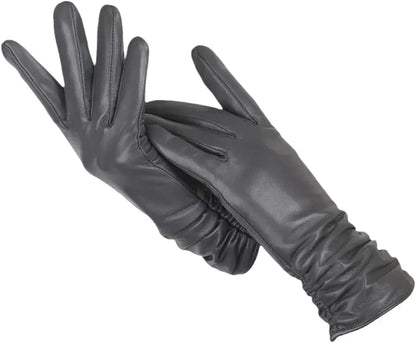 Gloves Sheepskin Leather Wool Lined