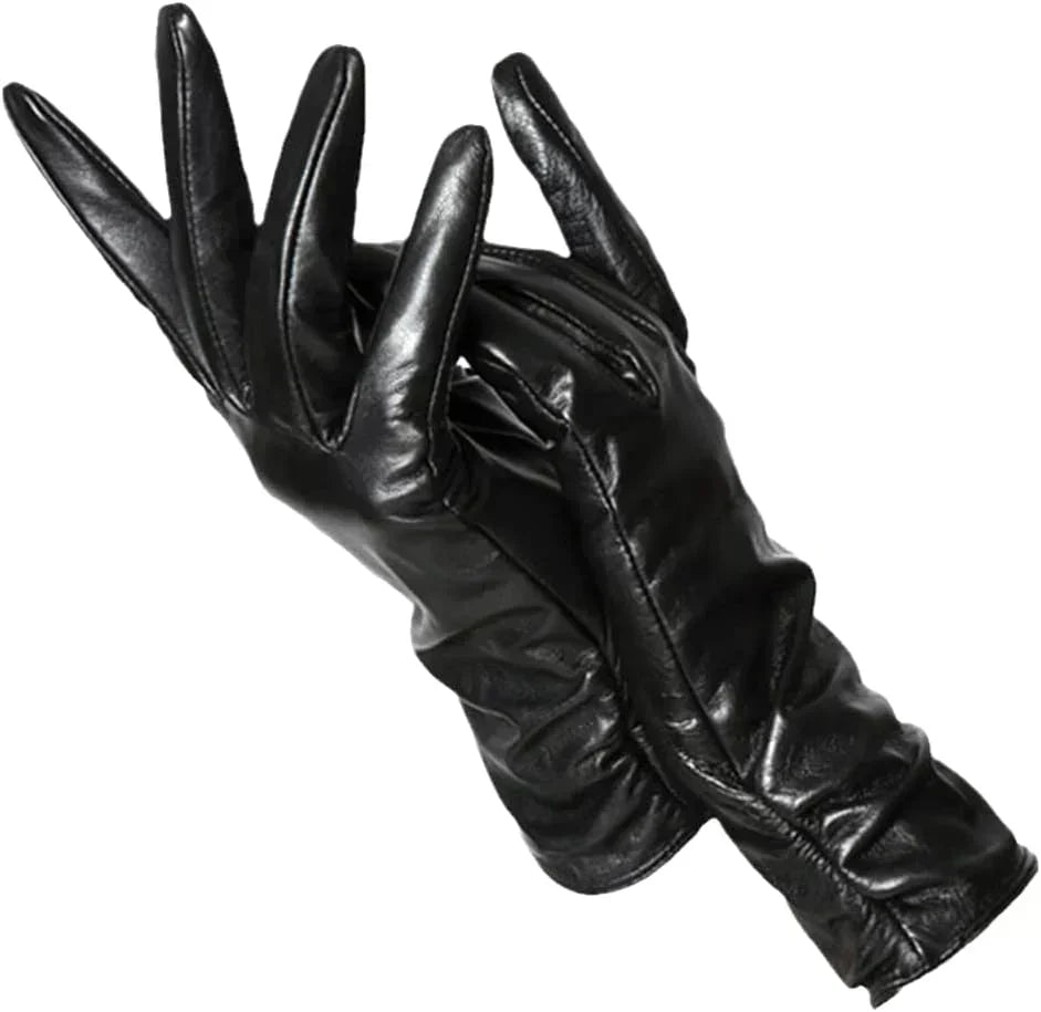 Gloves Sheepskin Leather Wool Lined