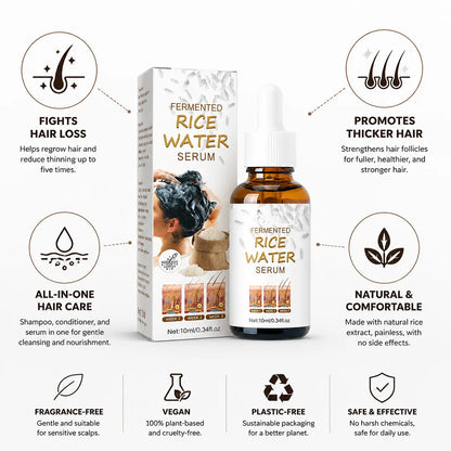 Hair Serum Fermented Rice Extract For Thinning Hair