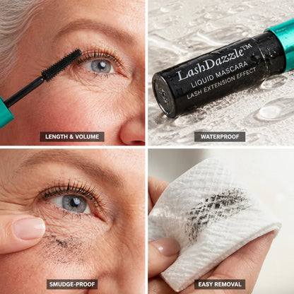 Liquid Mascara Lash-Extension Effect Waterproof & Flake-Free