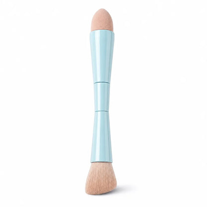 Makeup Brush 4-in-1 Retractable Aluminum Handle