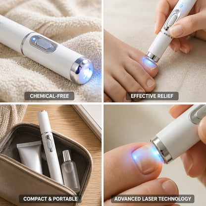 Nail Fungus Treatment Kit Laser Infrared & Blue Light