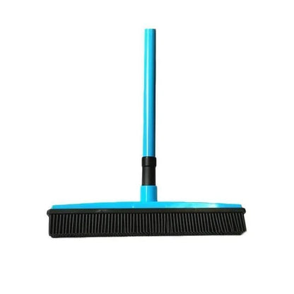 Rubber Broom Natural Rubber Head Squeegee Telescopic 60 Inch