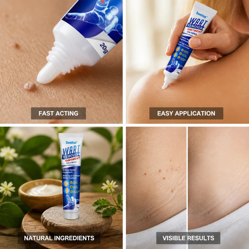 Skin Tag & Wart Remover Cream Fast-Acting Natural 20g