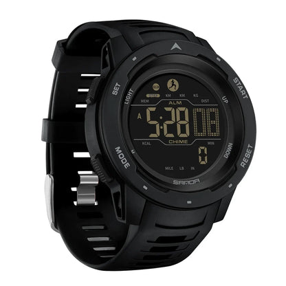 Sports Watch Built In Pedometer Waterproof 5 ATM