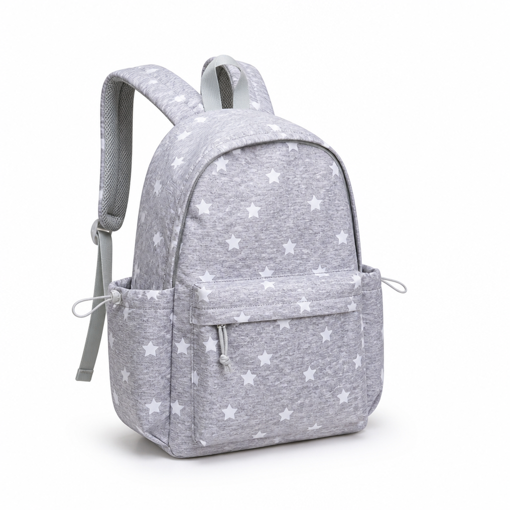 Star-Pattern Spacious & Durable School Backpack