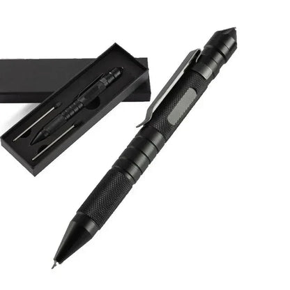 Tactical Pen Aluminum Alloy Tungsten Tip & Whistle