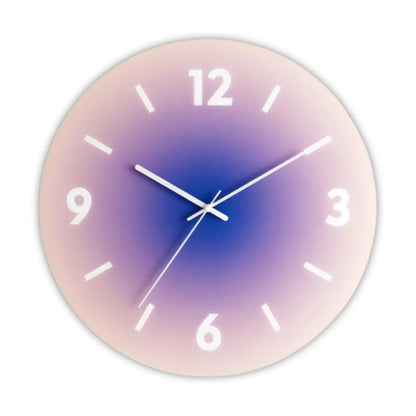 Wall Clock Silent Quartz Scratch-Resistant Glass 11.8 Inch