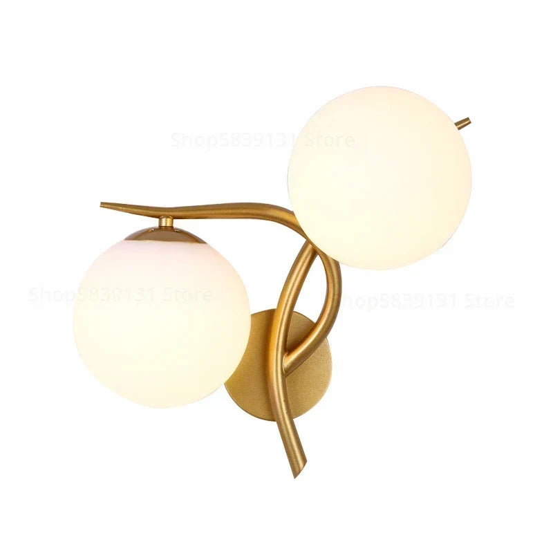 Wall Lamp Scandinavian Iron Integrated LED