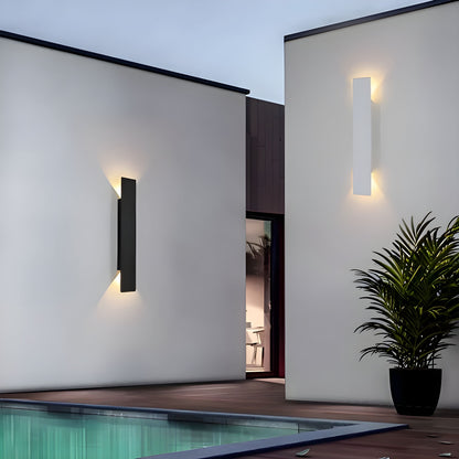 LuxeWall | Outdoor Wall Lights with Weatherproof Aluminum & LED Technology | Modern Design for Garden Ambiance