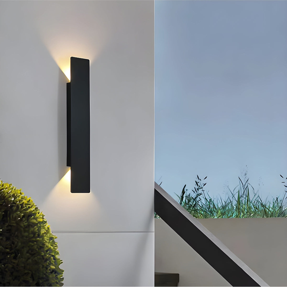 LuxeWall | Outdoor Wall Lights with Weatherproof Aluminum & LED Technology | Modern Design for Garden Ambiance