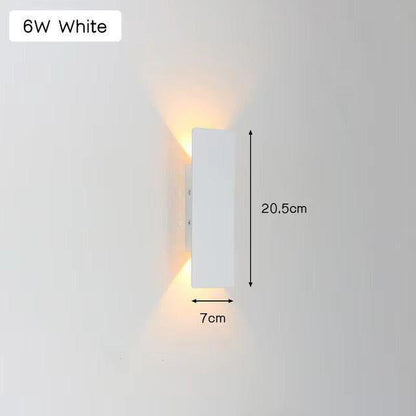 LuxeWall | Outdoor Wall Lights with Weatherproof Aluminum & LED Technology | Modern Design for Garden Ambiance