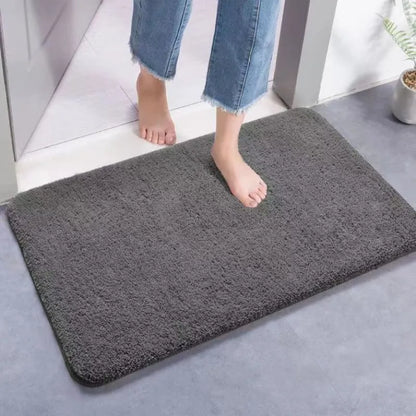 Liora Bath Mat - Thick Absorbent Non-Slip Stripe Design
