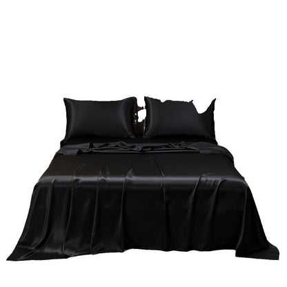 Ortekor Luxurious Satin Bed Sheet | Cooling Silky Fabric for Refreshing Sleep | Moisture-Wicking Design for Ultimate Comfort
