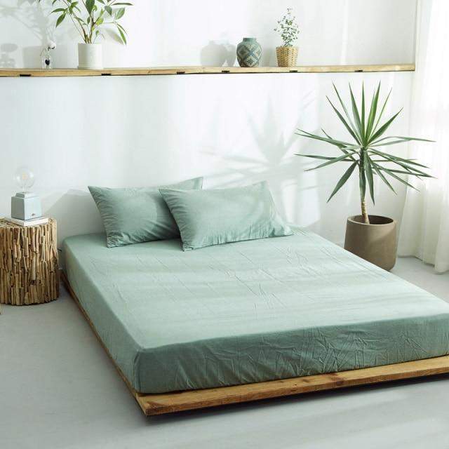 Ortekor Luxurious Summer Fitted Sheets | Breathable Cotton Design for Cool Comfort