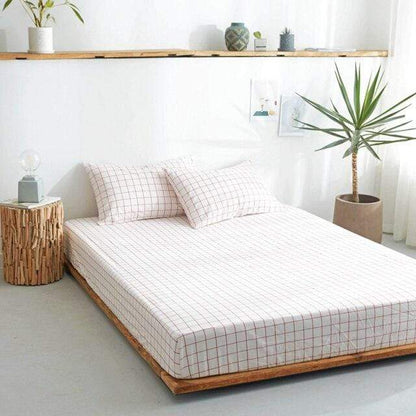 Ortekor Luxurious Summer Fitted Sheets | Breathable Cotton Design for Cool Comfort