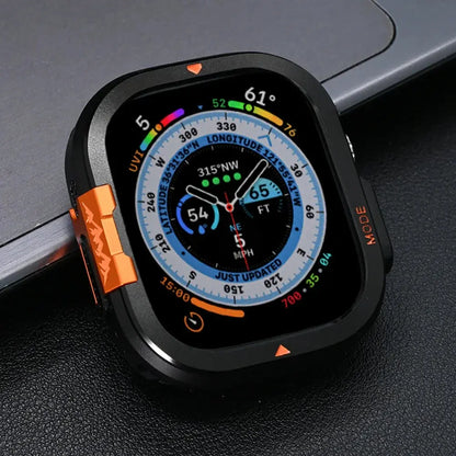 Rugged Metal Bumper Case for Apple Watch Ultra & Series 11/10 – Precision-Fit Display Guard