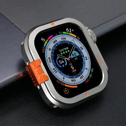 Rugged Metal Bumper Case for Apple Watch Ultra & Series 11/10 – Precision-Fit Display Guard