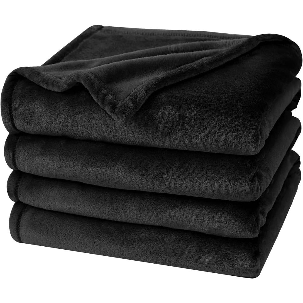 Luxury Reversible Fleece Blanket with Soft Texture | All-Season Comfort