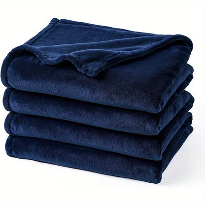 Luxury Reversible Fleece Blanket with Soft Texture | All-Season Comfort