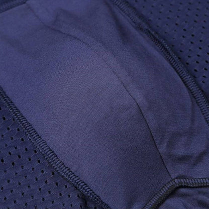 Men's Bamboo Fiber Boxer Briefs – Breathable Moisture-Wicking Trunks with Mesh Pouch for All-Day Comfort, Athletic Support & Temperature