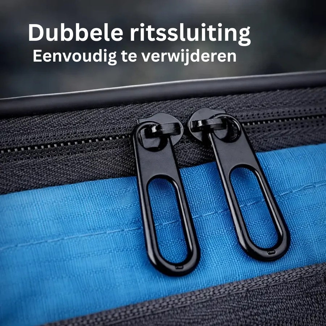 Bike Handlebar Bag with Clear Phone Pouch – Waterproof Bicycle Storage for Commuting & Navigation