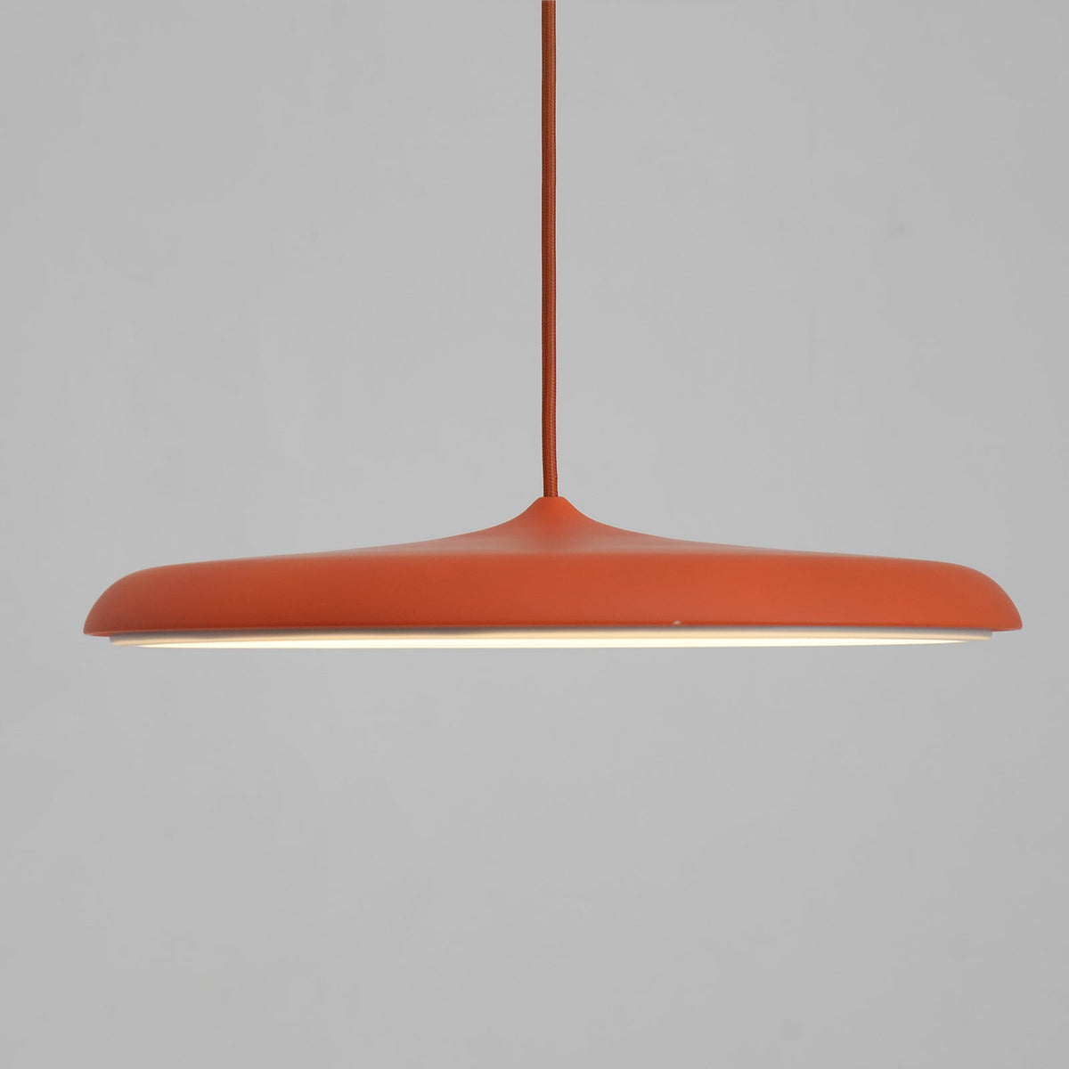 Modern Metal Dome Pendant Light with Adjustable Cord – Soft Pastel Finish for Kitchen & Living Room