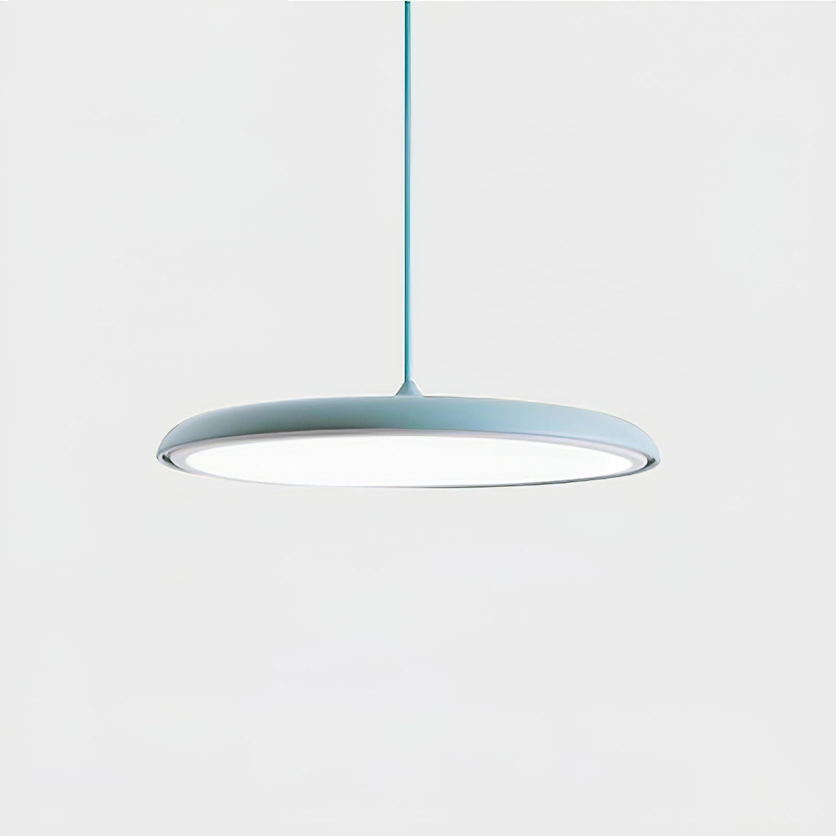 Modern Metal Dome Pendant Light with Adjustable Cord – Soft Pastel Finish for Kitchen & Living Room