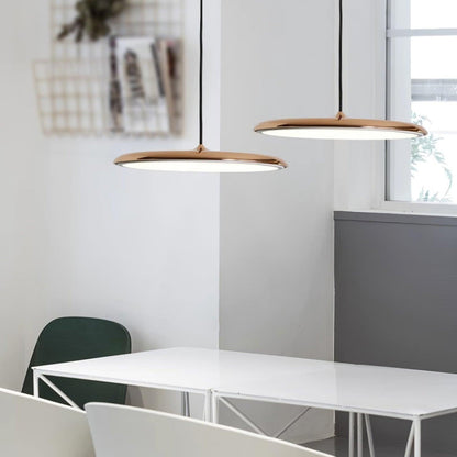 Modern Metal Dome Pendant Light with Adjustable Cord – Soft Pastel Finish for Kitchen & Living Room
