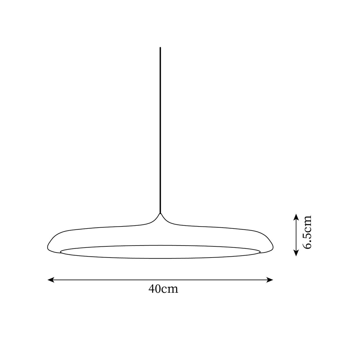LED Hanging Fixture Acrylic Disc 16 Inch 24W for Kitchen Island Dining Room Table Adjustable Cord Modern Overhead Lighting Warm Glow 3000K