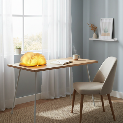 Bedside Reading Lamp with USB Charging Natural Wood Frame Touch Sensor Warm LED Light for Nightstand Bedroom Study Desk Portable Cordless Re