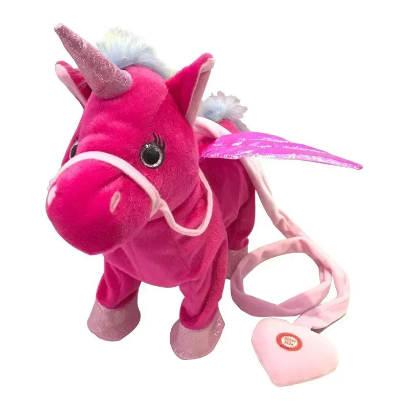 Magical Unicorn Plush Toy | Singing & Walking Features for Joyful Playtime