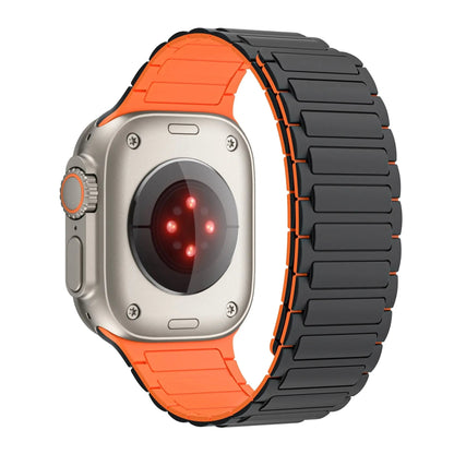 Stretchy Magnetic Sport Watch Strap with Quick-Adjust Fit for 38/40/41mm & 42/44/45/46/49mm Smartwatch Models