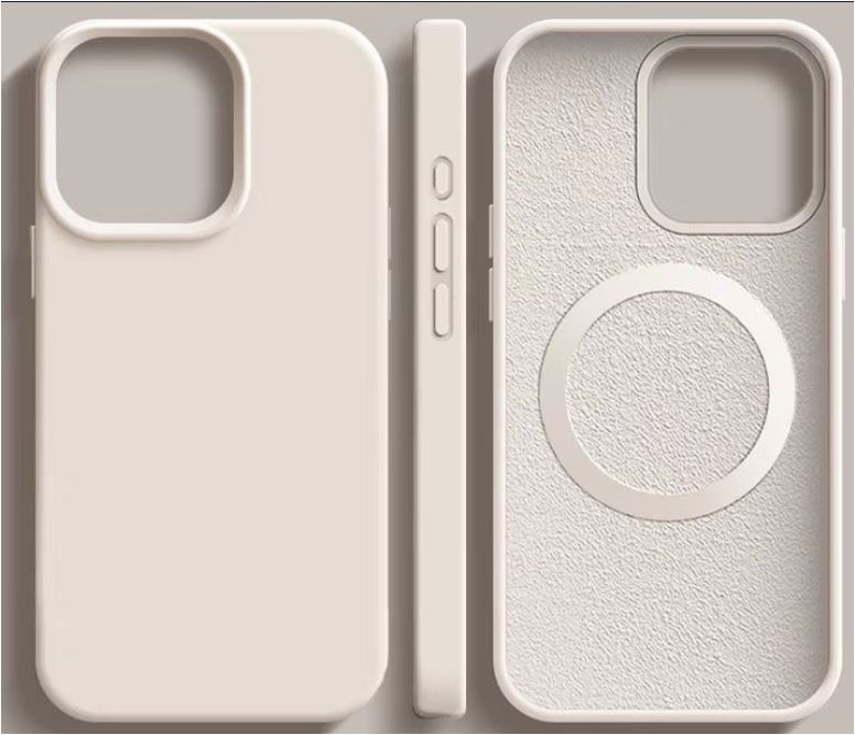 MagneSoft Luxe | iPhone 14 Pro Case with MagSafe Compatibility | Minimalist Silicone Design for Everyday Protection