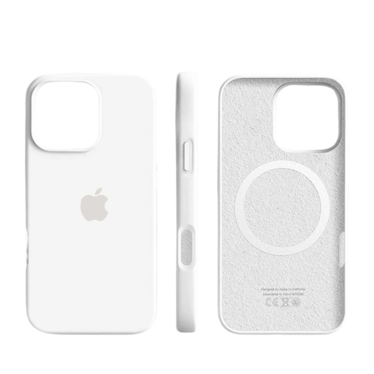 iPhone Case with MagSafe, Slim Liquid Silicone iPhone 16 Case, Shockproof iPhone 15 Case for Everyday Use