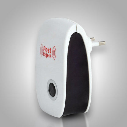Ultrasonic Pest Repeller Plug-In 2-Pack for Mice Rats Roaches Spiders Bugs Indoor Home Rooms Kitchen Bedroom