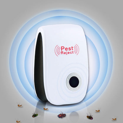Ultrasonic Pest Repeller Plug-In Set Silent Indoor Bug Control for Mice Rats Insects Roaches Spiders Non-Toxic 2-Pack for Home