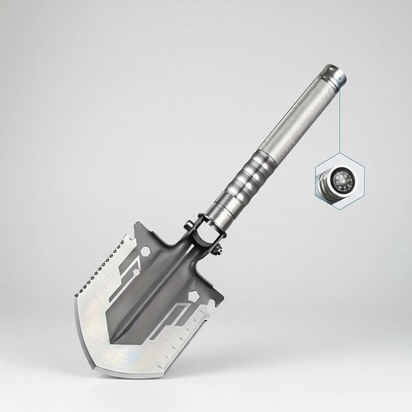 TERRABLADE - Compact folding shovel designed for reliable outdoor and emergency use.