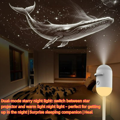 HOLOLUME – Holographic Night Light Projector for Serene Evenings